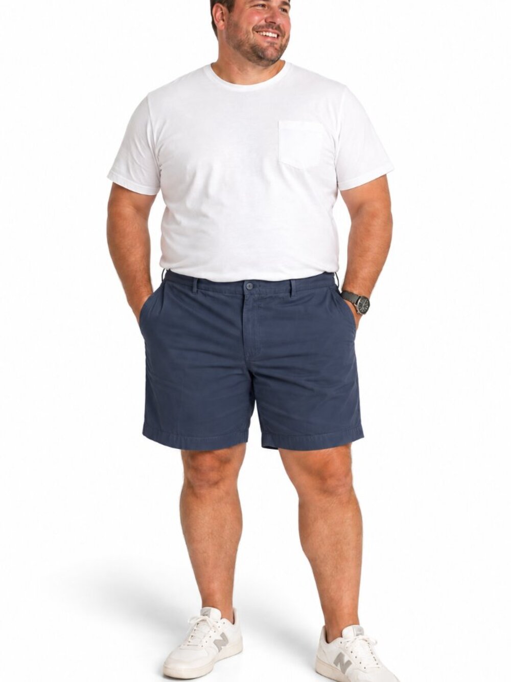 Daniel Cremieux Madison Relaxed Fit Shorts Size 40 Dark Navy NWT